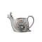Hello Honey® 26oz. White & Brown Snail Shaped Stoneware Watering Can